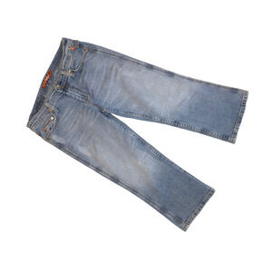 Vintage Women's Vigoss Denim Bermuda Shorts 9/10 Beach Summer Vacation Capri